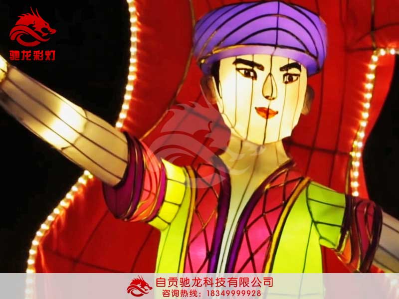 灯会制作公司设计民族灯组
