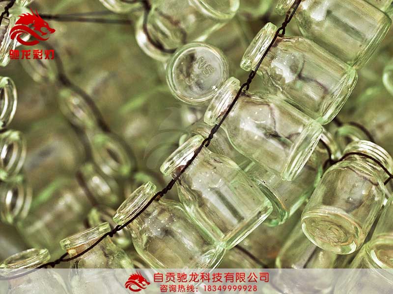 大型花灯药瓶固定