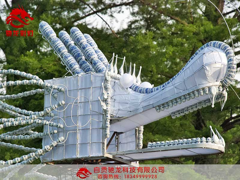 瓷器彩灯钢架制作