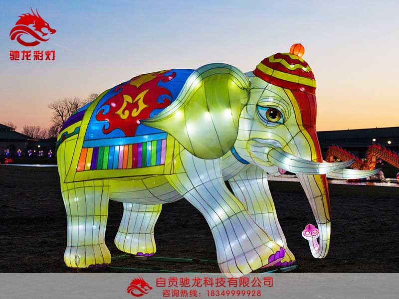 灯会现场