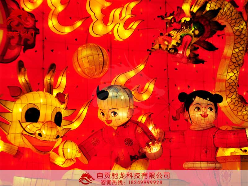 善财童子灯会制作