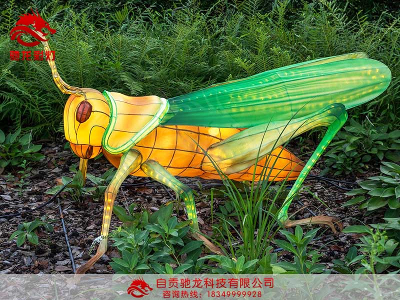 蚱蜢灯会灯组