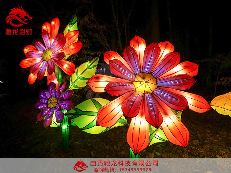 大型国庆节花灯制作