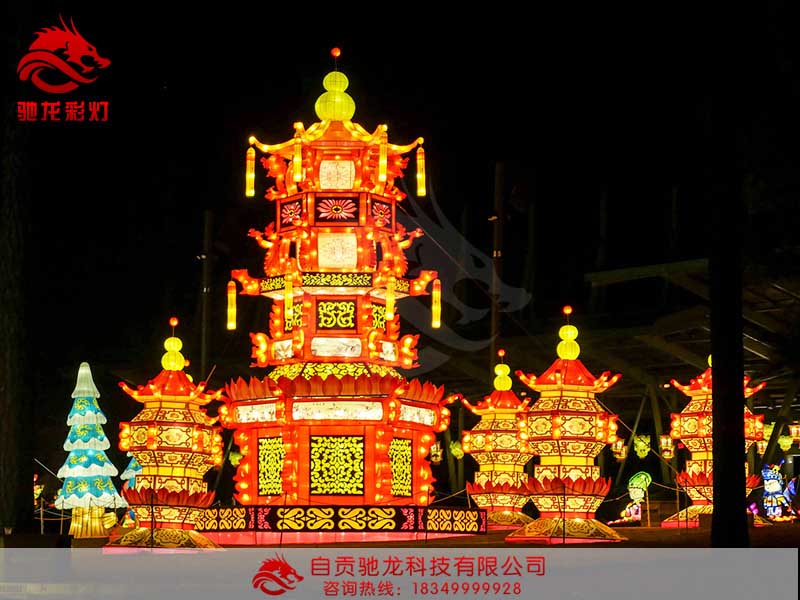 元宵花灯制作_大型宫灯定制