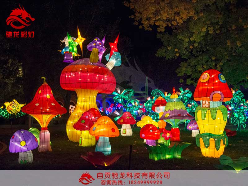 大灰狼小红帽彩灯制作