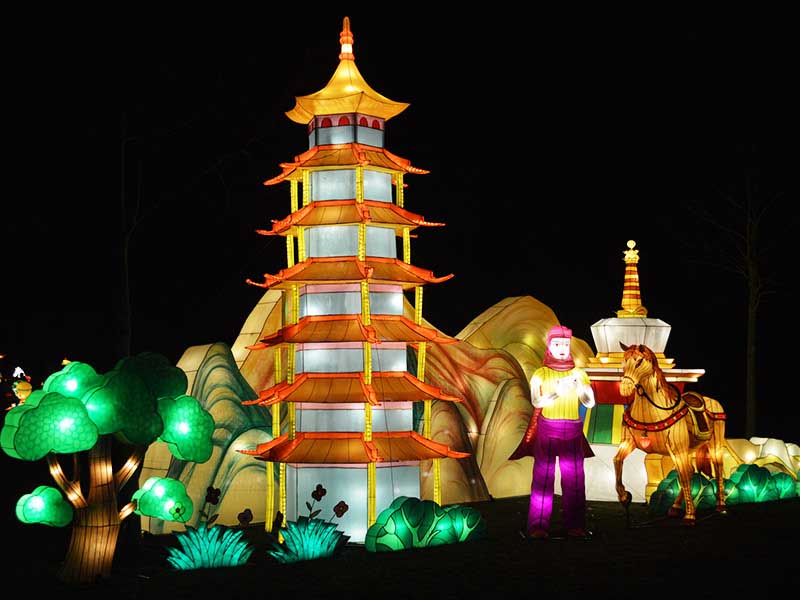 元宵神笔马良花灯