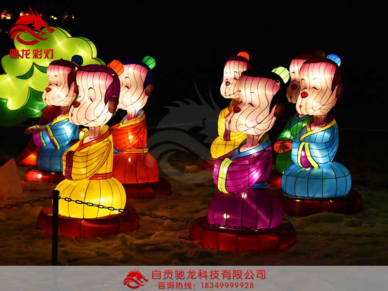 孔子讲学灯会