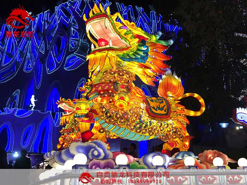 灯贸委麒麟灯组