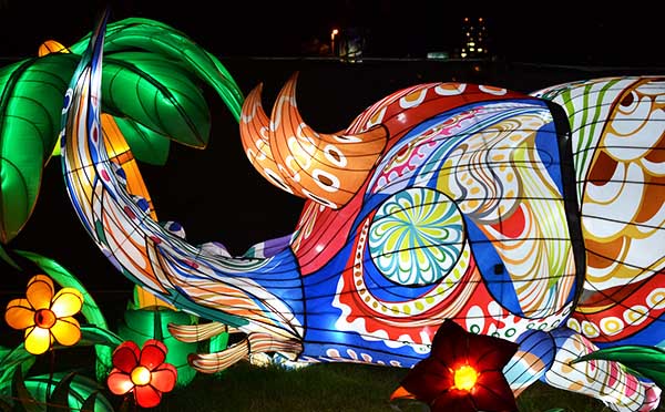 2018盐城海盐景区中秋国庆彩灯制作招标