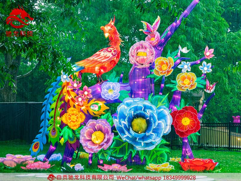 灯会制作凤凰花灯Chinese Lantern