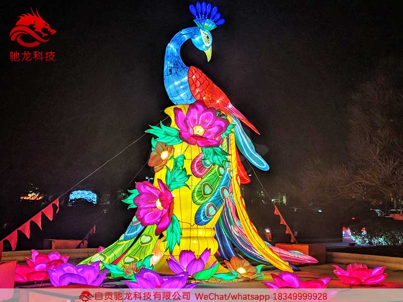 凤凰花灯