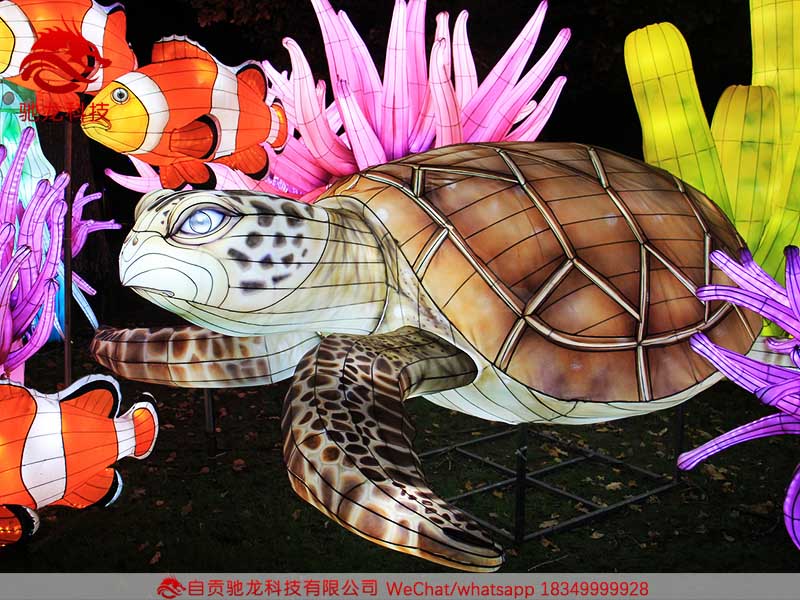 彩灯花灯海洋生物