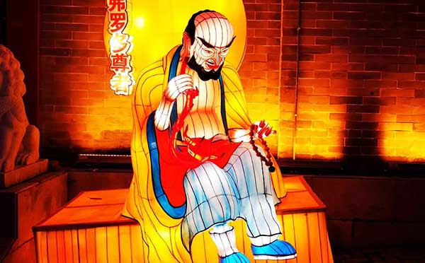 佛教文化花灯