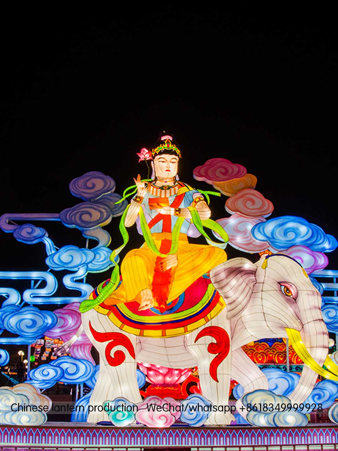 佛教花灯Buddhist lantern