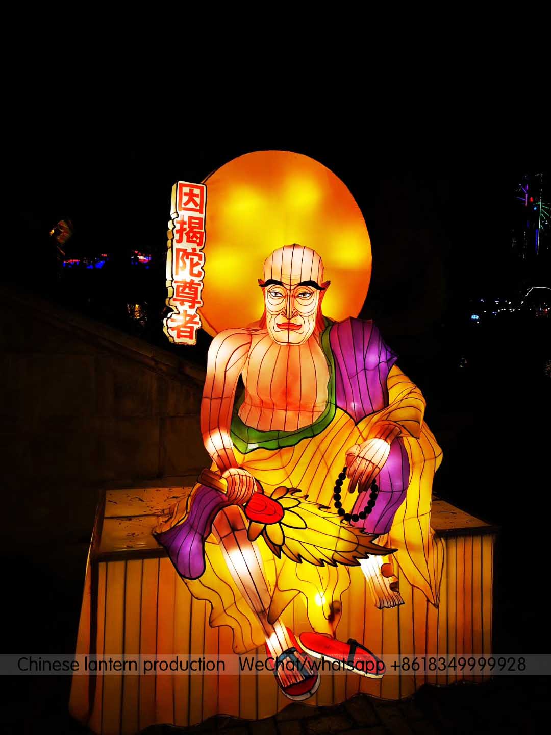 佛教花灯Buddhist lantern