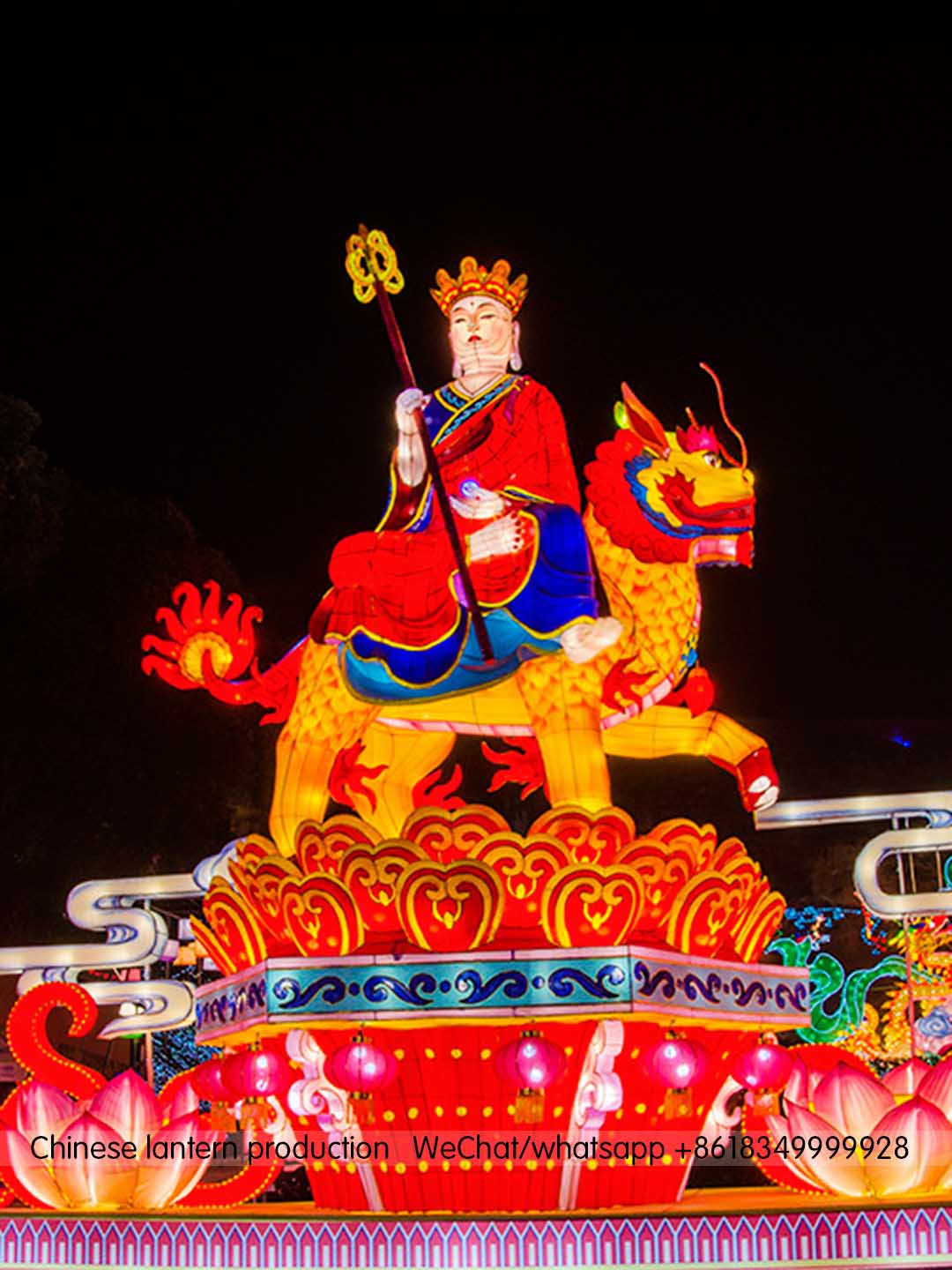 佛教花灯Buddhist lantern