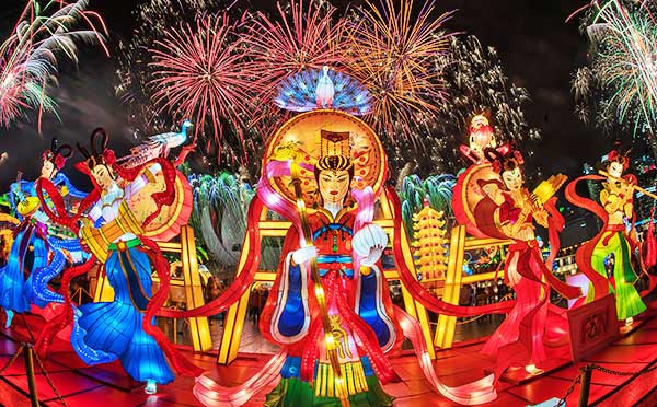花灯厂家教您计算国庆灯展投资规模