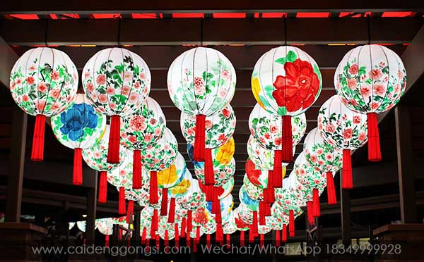彩灯亮化花灯制作