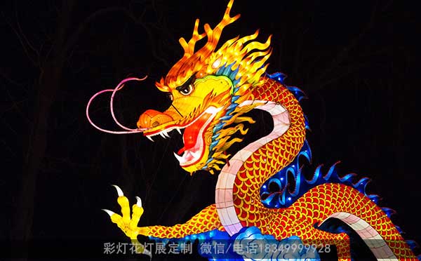 彩灯花灯公司-中国龙灯造型制作工艺