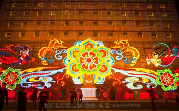 西安古城墙灯展