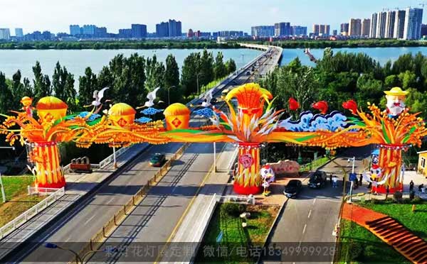 灯会公司-盘锦辽河湿地公园灯展介绍