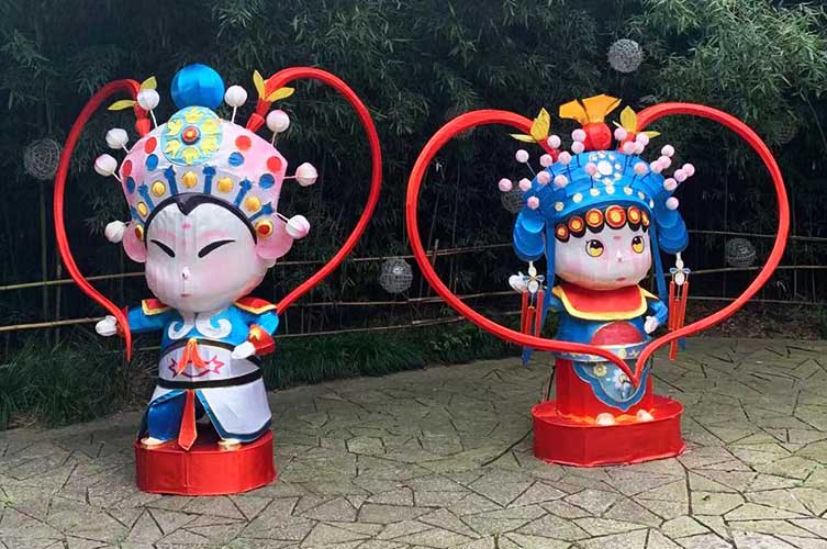 苏州太湖戏曲彩灯